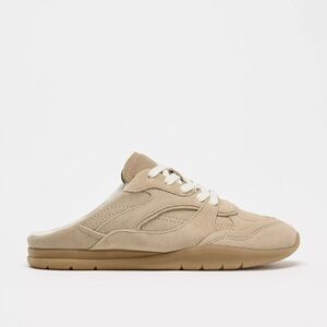 Zara backless leather sneaker